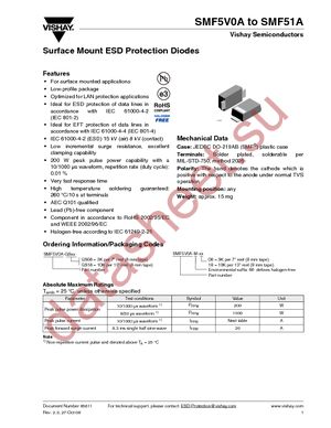 SMF12A-GS18 datasheet  